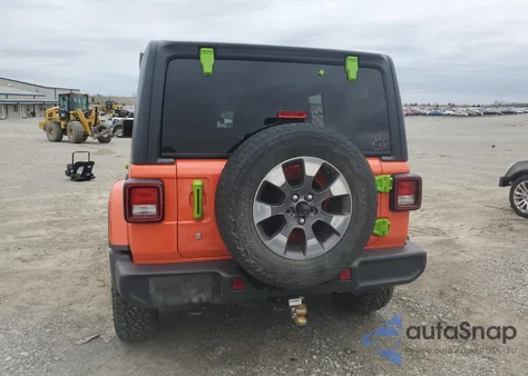 2018 Jeep Wrangler Unlimited Sahara из США, поврежденный, VIN 1C4HJXEG9JW209234